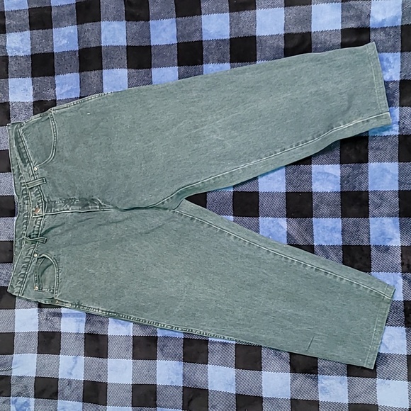 Vintage. Made in USA. Lands' End Square Rigger Jeans. Waist 37 inseem 28 - Picture 1 of 16